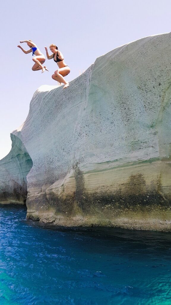 Sarakiniko is one of the best beaches in Milos