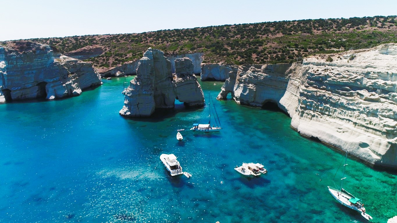 Top Milos beach – Kleftiko