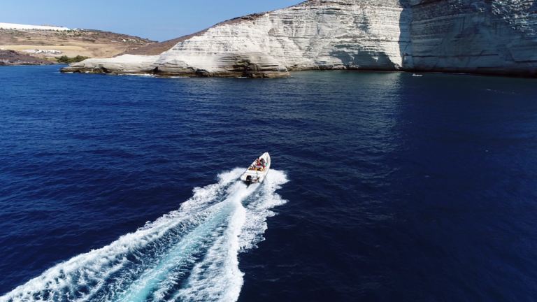 Aegean Sea private skippered cruises in Greece from Milos