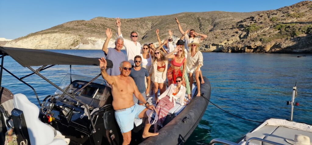 Rent a boat with skipper Greece - Milos skippered cruises in Greece (Aegean Sea)