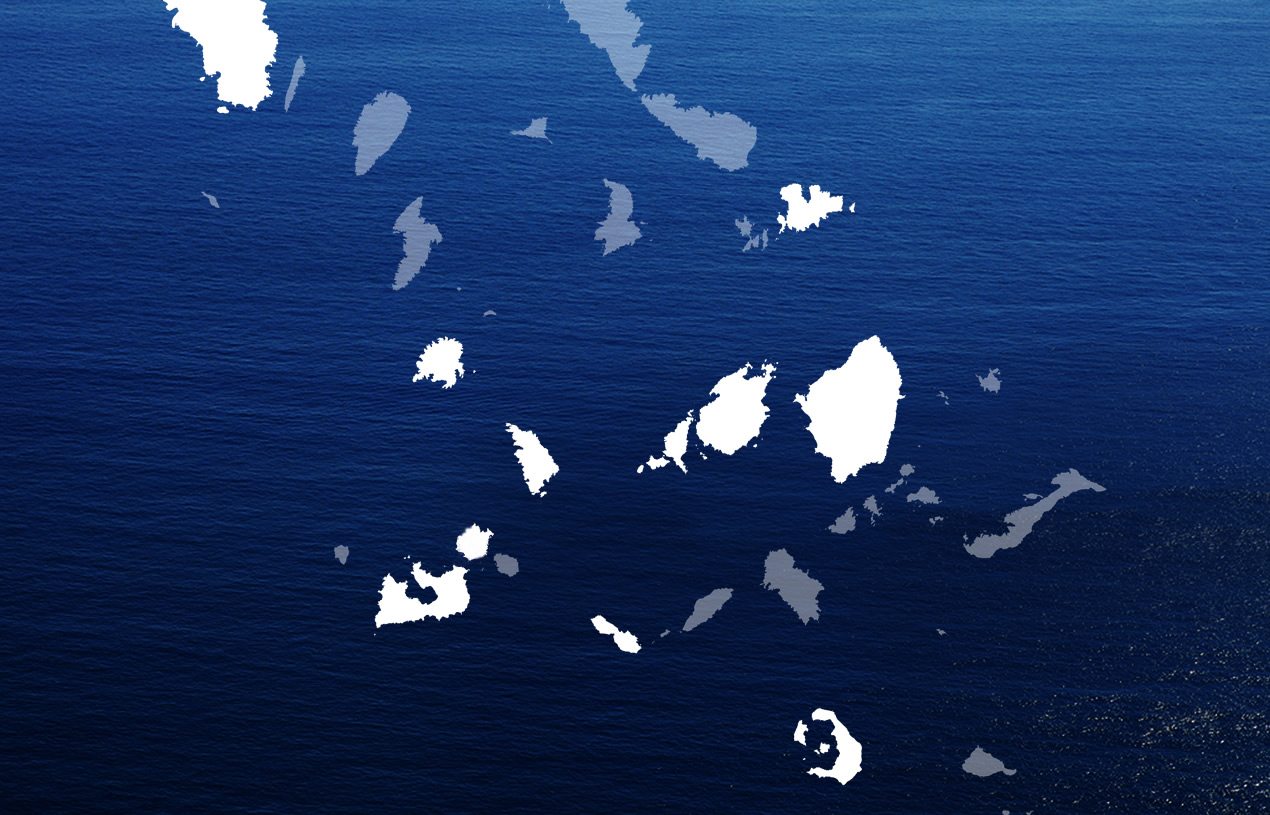 Interactive map showing VIP private boat transfer destinations from Milos to Sifnos, Santorini, Mykonos, Paros, Naxos, and other Cyclades islands by A La Mer